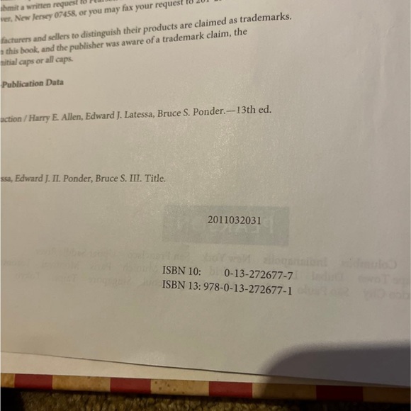 Corrections in American Book - Picture 4 of 4